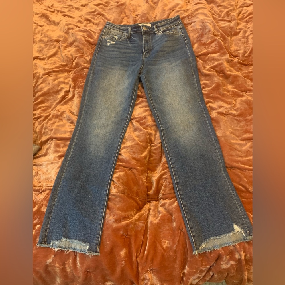 NWOT Mica High rise Straight leg jeans